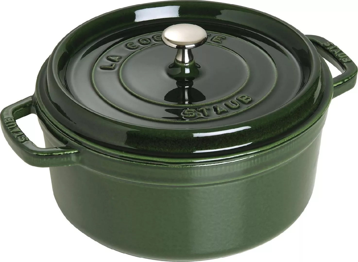 Staub La Cocotte 24cm round basil