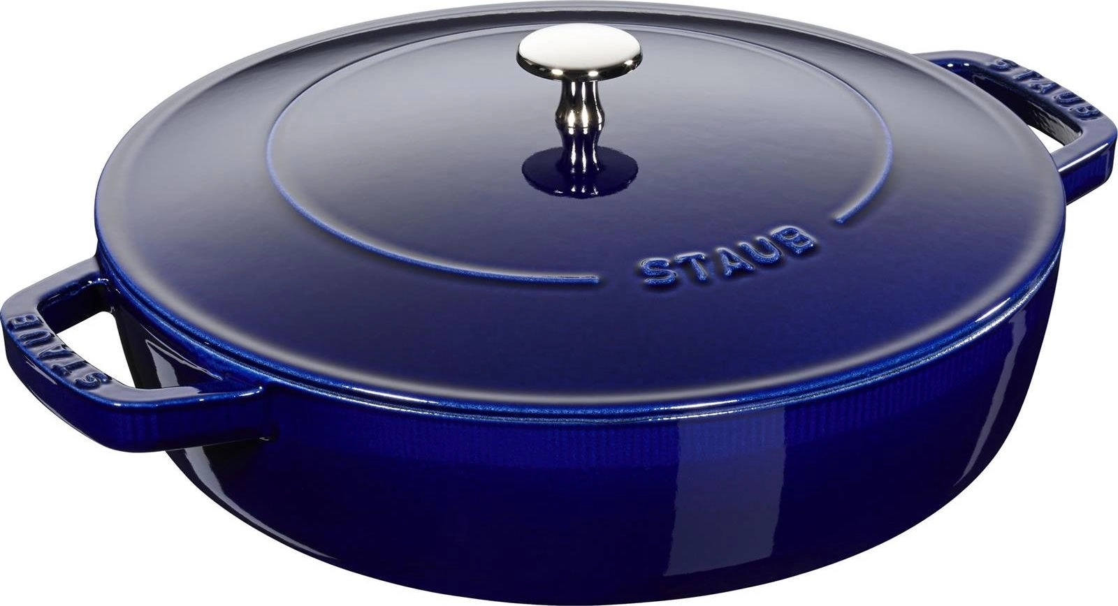 Staub Chistera 28cm Dark Blue Cast