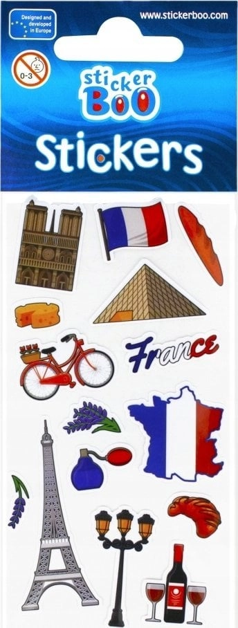 STICKERBOO NAKLEJ EUROPE TRAVEL 66X180 S-BOO