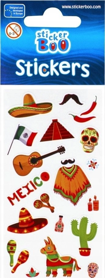 STICKERBOO NAKLEJ WORLD TRAVEL USA 66X180