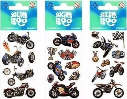 STICKERBOO MOTORCYCLE STICKER 2 66X180 S-BOO