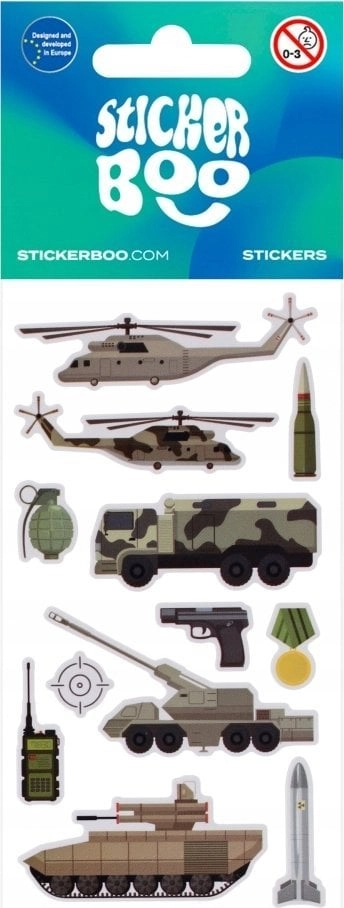 STICKERBOO NAKLEJ MILITARY 2 66X180 S-BOO