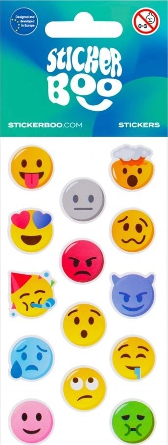 STICKERBOO NAKLEJ EMOTIKONY 3 66X180 S-BOO