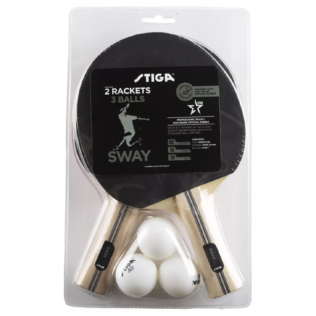 SWAY SET TABLE TENNIS BAT 1210-5518-01