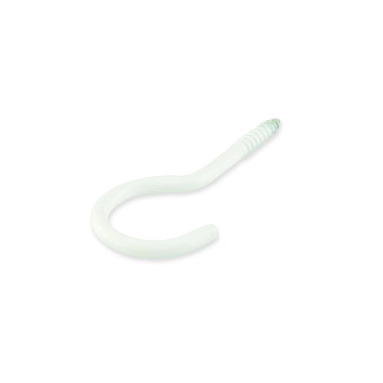 BENDED HOOK 60X3 3X18X14 WHITE/ 4PCS