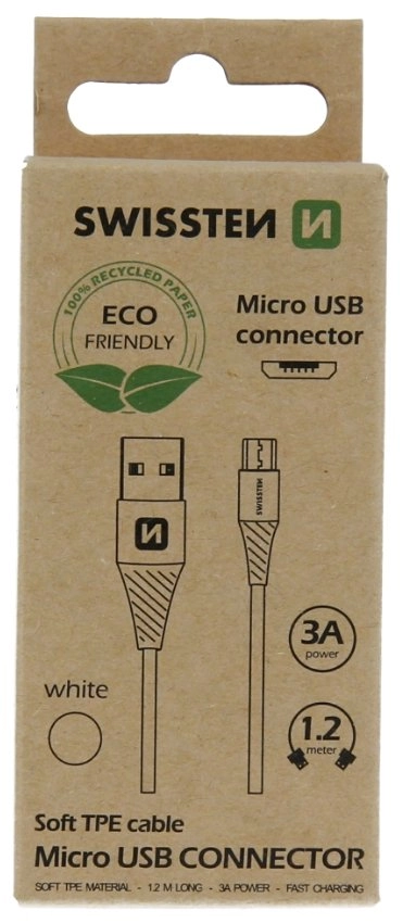Swissten Eco Friendly Fast Charge 3A