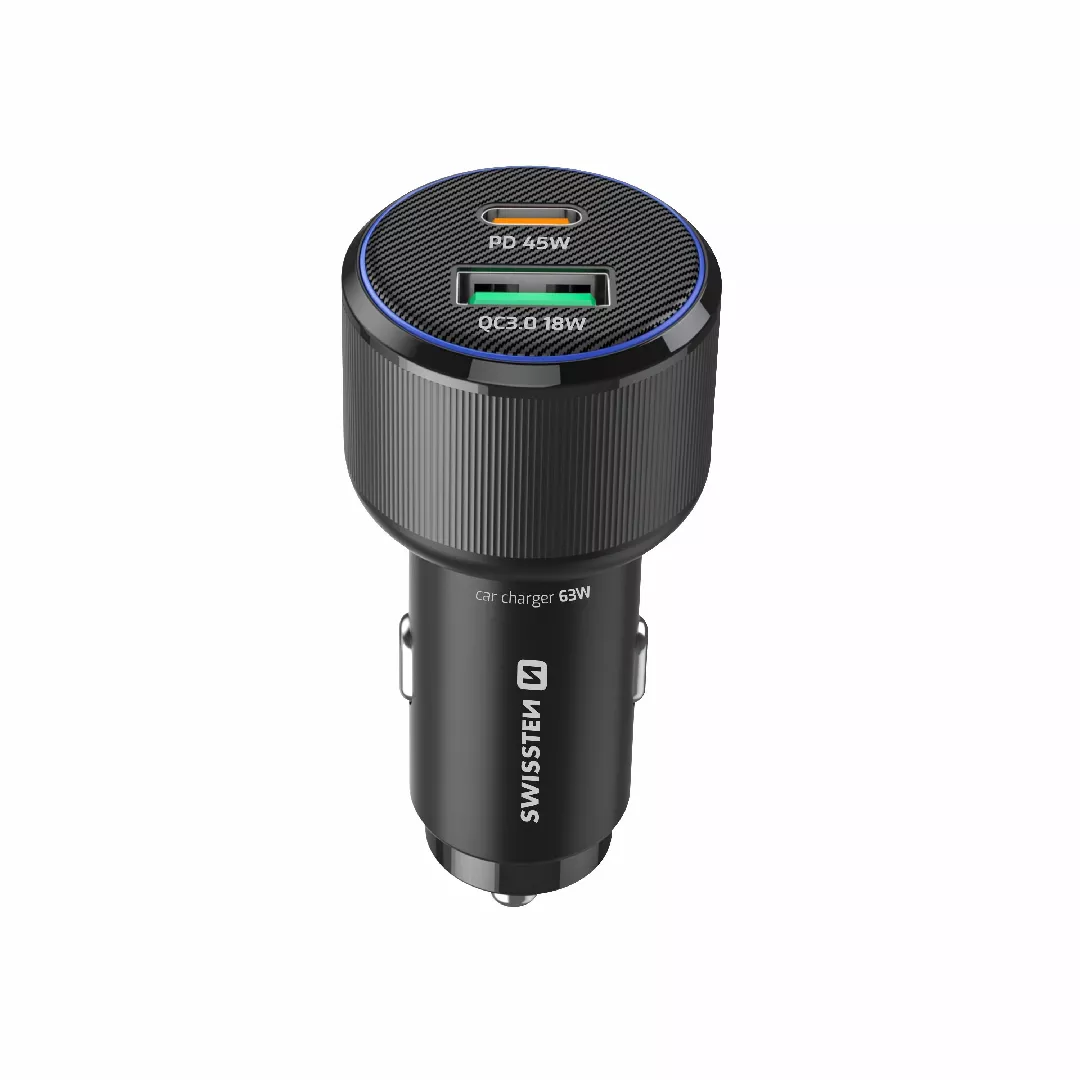 Swissten Car Charger USB-C PD /