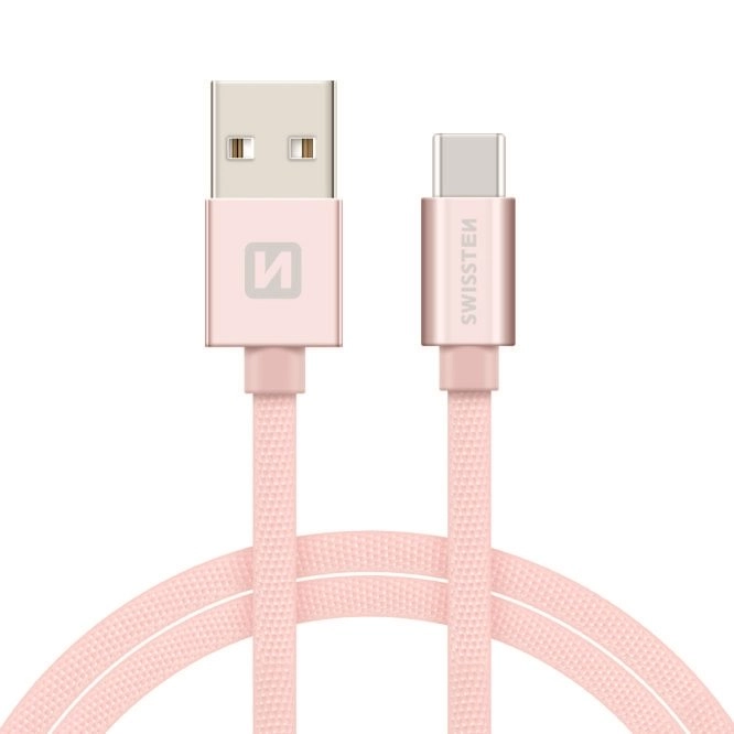 Swissten Textile Universal Quick Charge 3