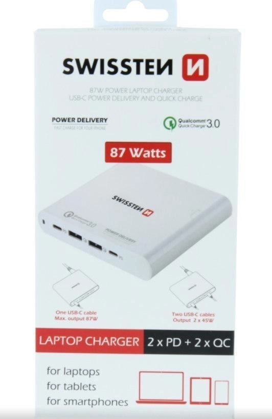 Swissten laptop power supply 87 W