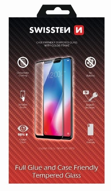 Swissten Full Face Tempered Glass Samsung