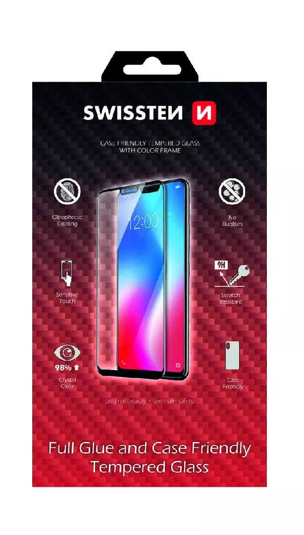 Swissten Full Face Tempered Glass Samsung