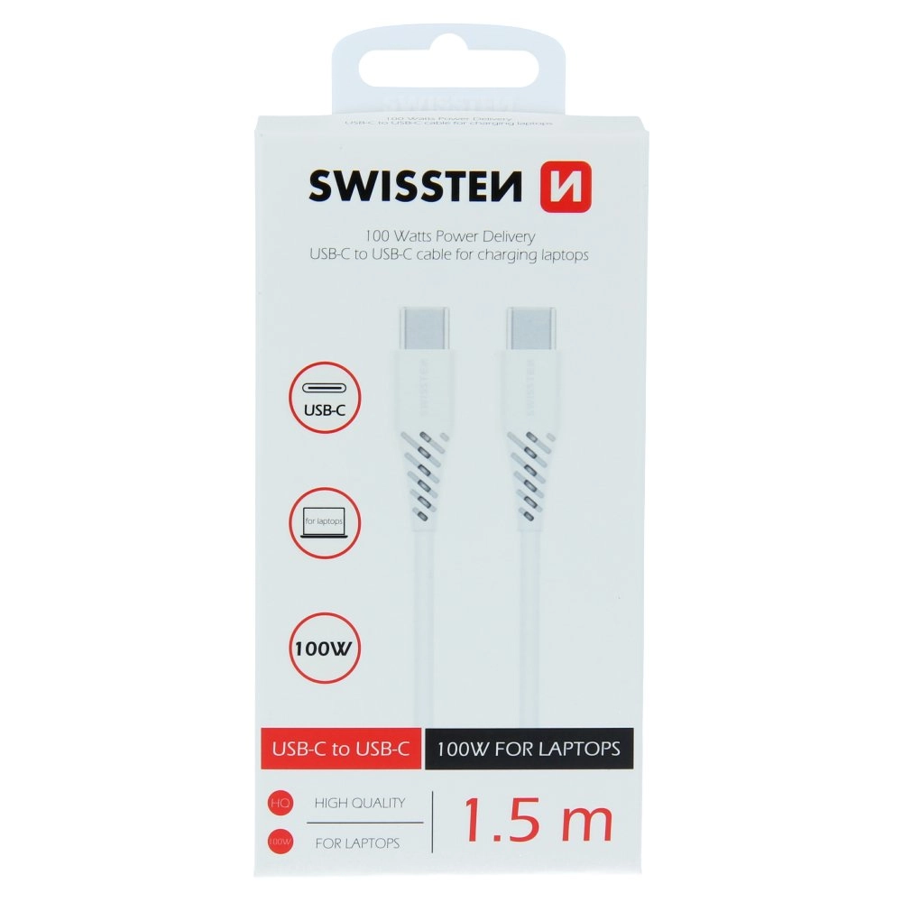 Swissten Universal USB-C to USB-C POWER