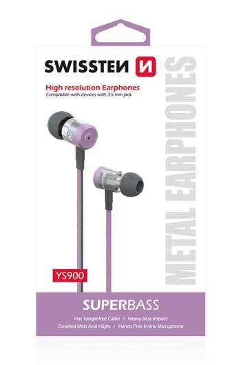 Swissten headphones SWISSTEN YS900 headphones  purple