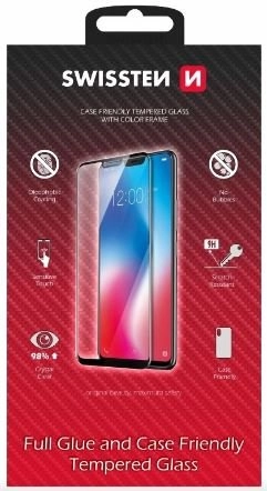 Swissten Full Face Tempered Glass for