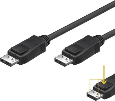 S/CONN DisplayPort - DisplayPort 2m Black