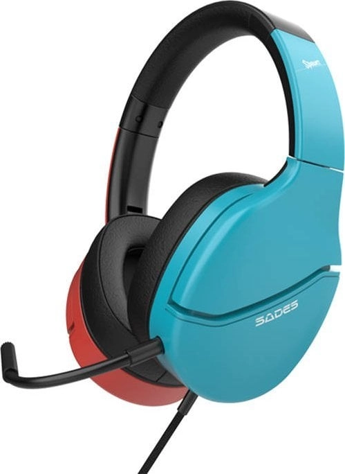 Sades Spower Gaming Headphones Blue-Red SA-725