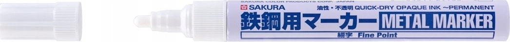Sakura METAL marker white thin  Sakura