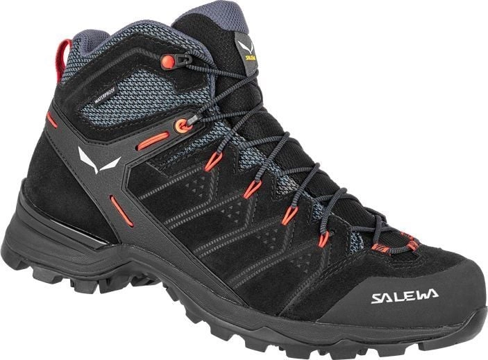 Shoes alp mate mid wp-black out-fluo