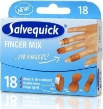 Salvequick Salvequick Plastry Finger Mix 1op