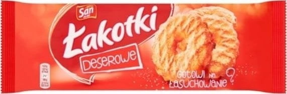 San CIASTKA ŁAKOTKI DESEROWE Z CUKREM