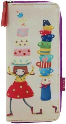 Santoro Pencil Case Tea Party Pouch