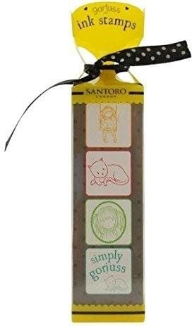 Ink stamp set - Ruby (Yellow)