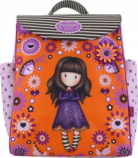 Santoro Backpack with pockets - Cobwebs