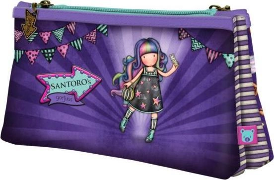 Santoro Pencil Case Double Pencil Case