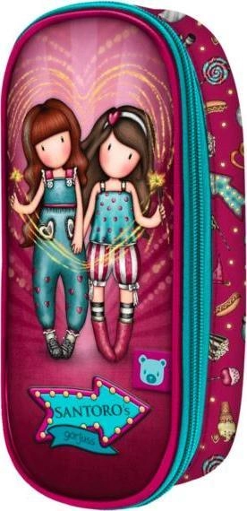 Santoro pencil case Gorjuss Fairground Fireworks