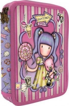 Double Pencil Case with Gorjuss Fairground