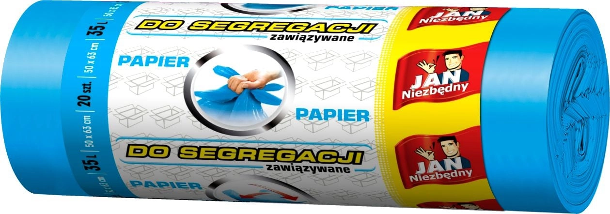 Sarantis Jan Niezbędny Blue waste sorting