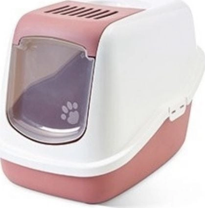 SAVIC Nestor White-Pink - Covered Cat