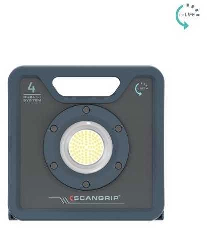 Durable battery-powered LED work lamp 4000