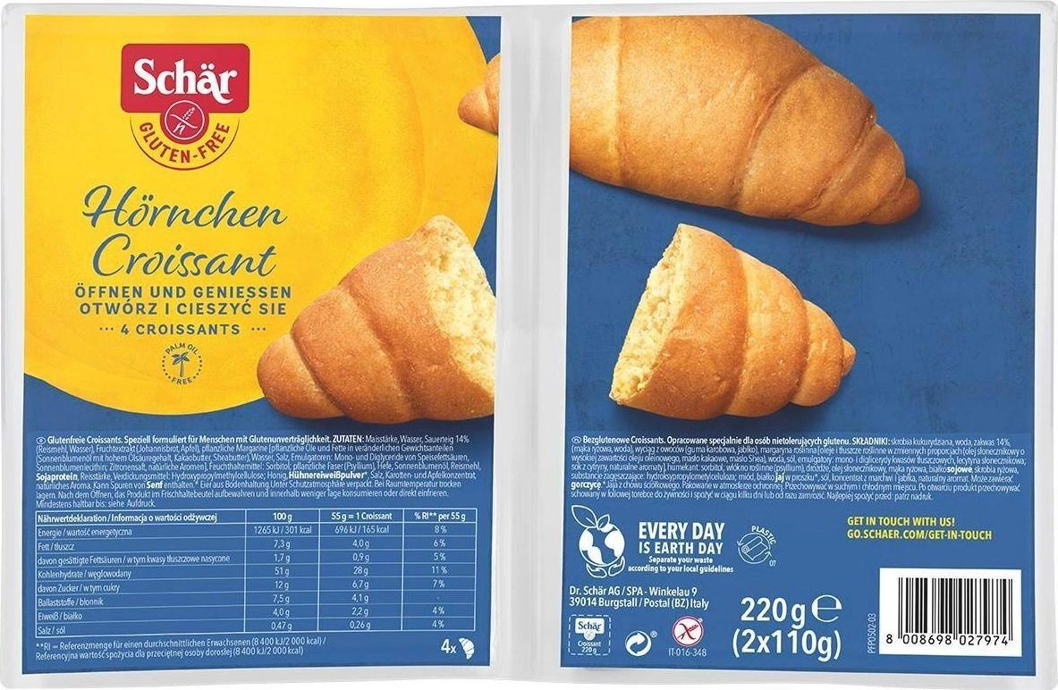 ZDSCHAR CROISSANT B/G 220G 8008698027974