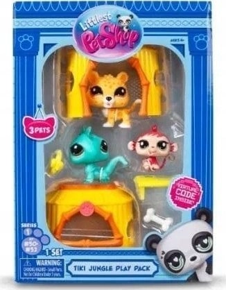 Littlest Pet Shop Zestaw Dżungla 3