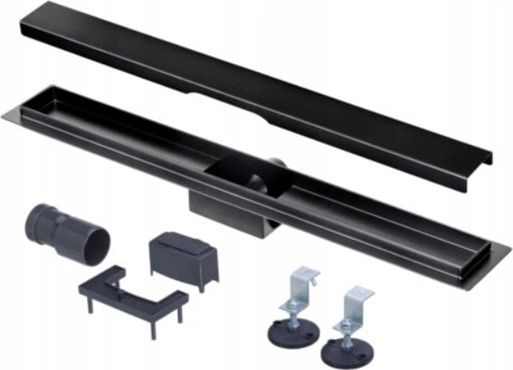 Schlosser Odpływ liniowy PLATINUM 800 Czarny