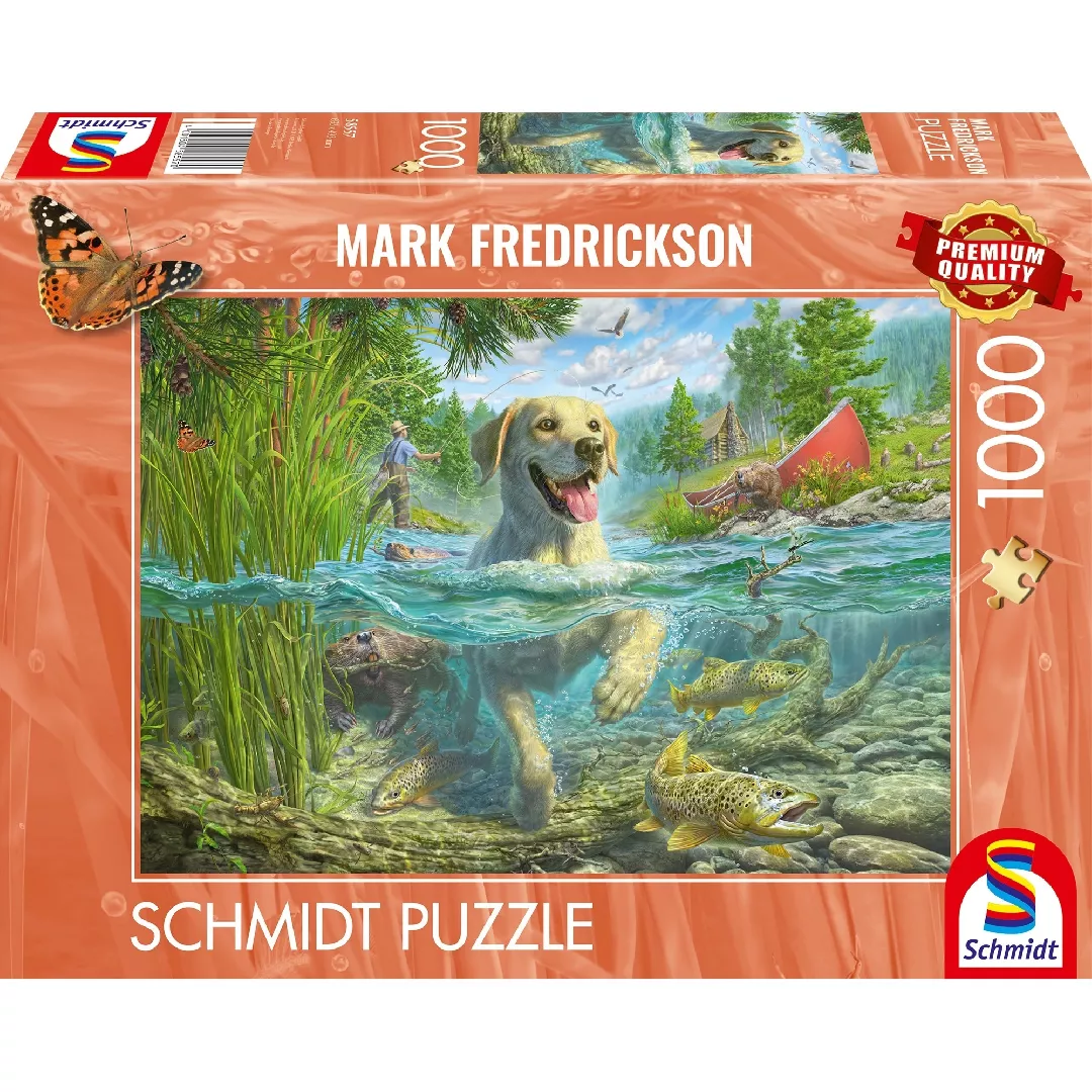 Puzzle PQ 1000 Mark Fredrickson Labrador