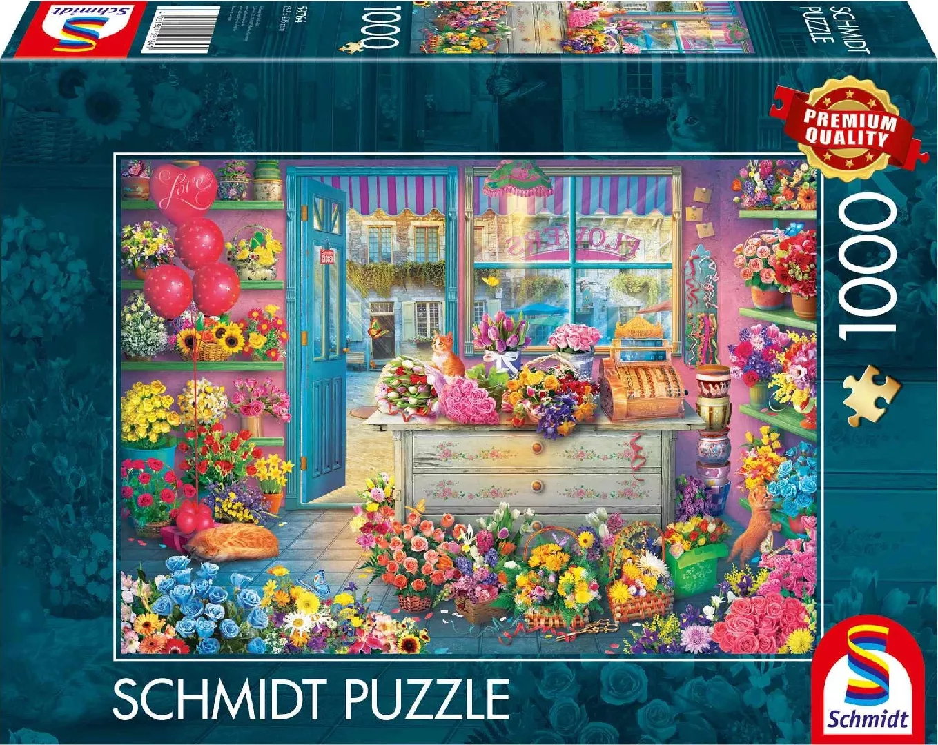 Schmidt Spiele Puzzle PQ 1000 Florist
