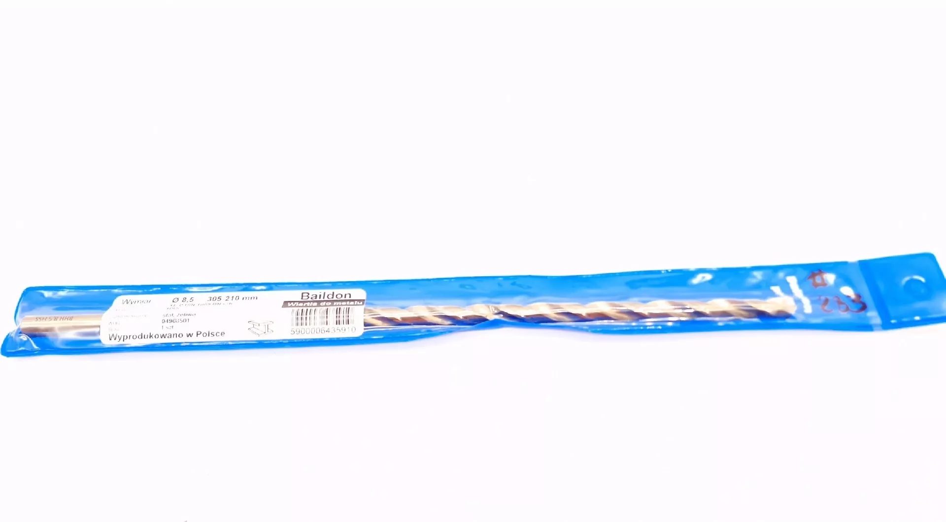Extra long drill for steel and
