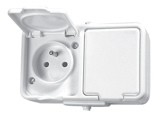 Schneider Electric Gniazdo Cedar hermetyczne 2-krotne