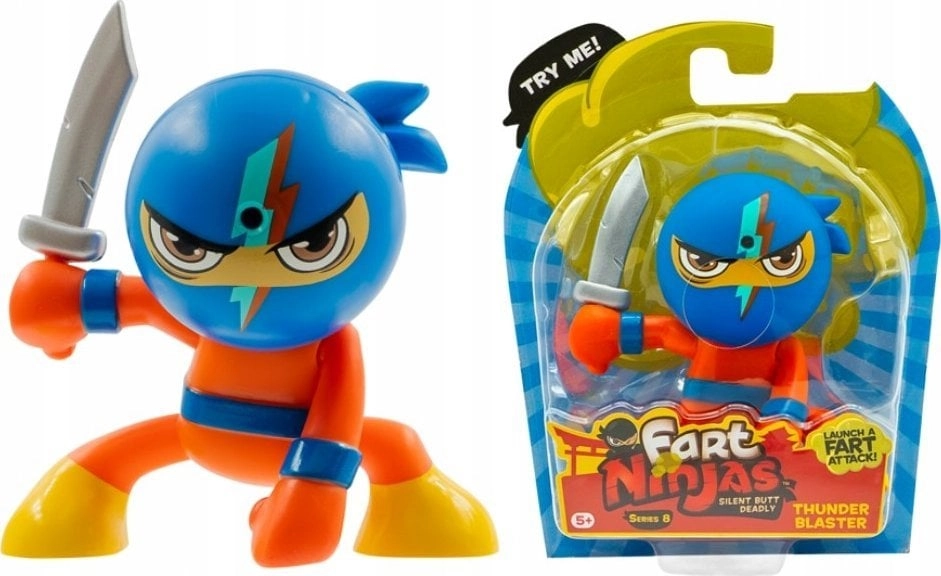 FART NINJAS fig.z dwiękiem Thunder