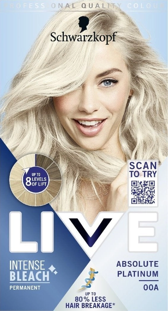 Schwarzkopf Live Intense Bleach hair lightener