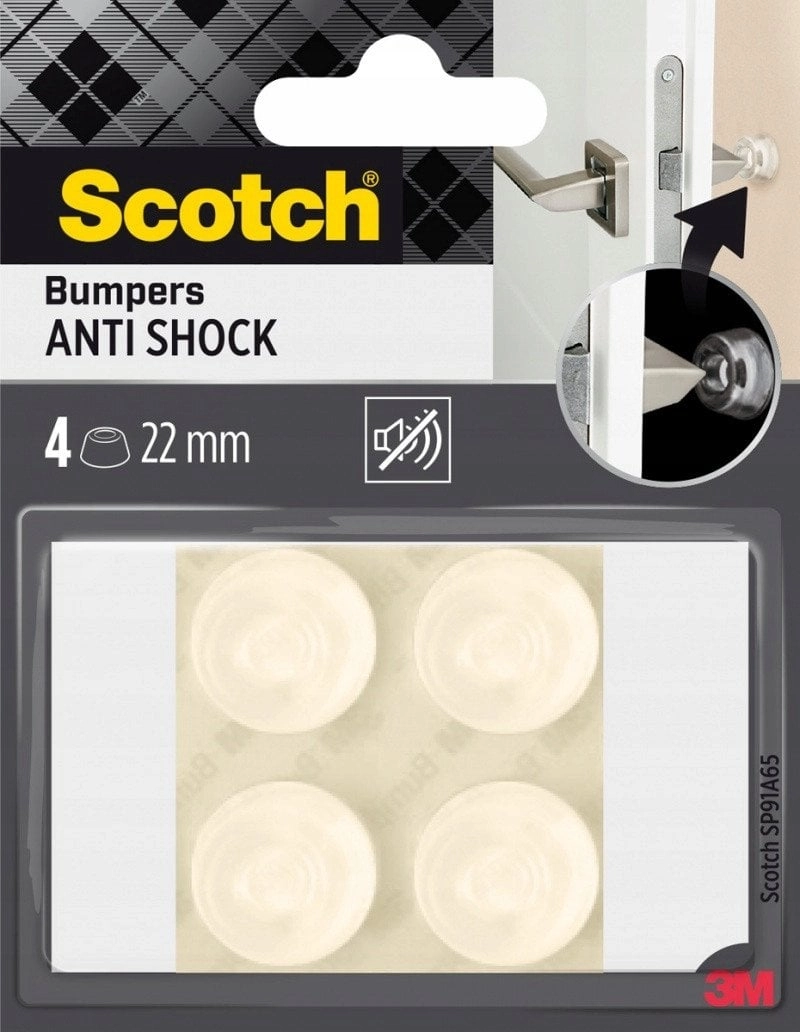 SCOTCH soundproof bumpers self-adhesive round 22mm