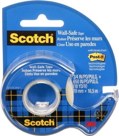 Scotch Scotch wall-safe adhesive tape 19mmx16