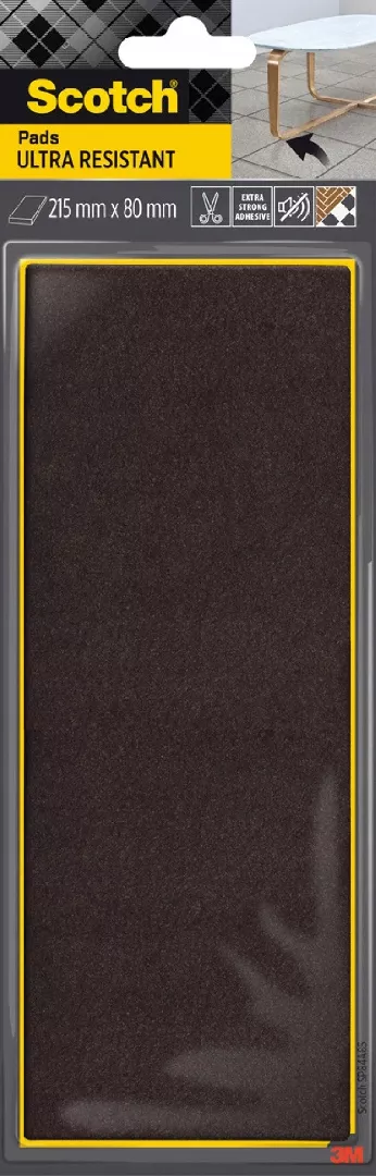 Ultra resistant SCOTCH felt pad  rectangle