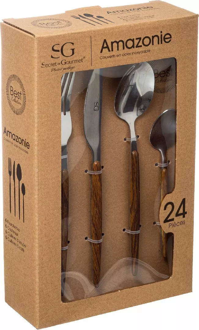 Secret de Gourmet cutlery set AMAZONIE