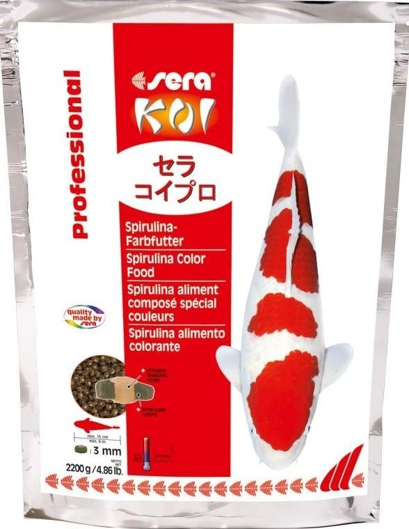 Sera Koi Professional Spirulina Color Food