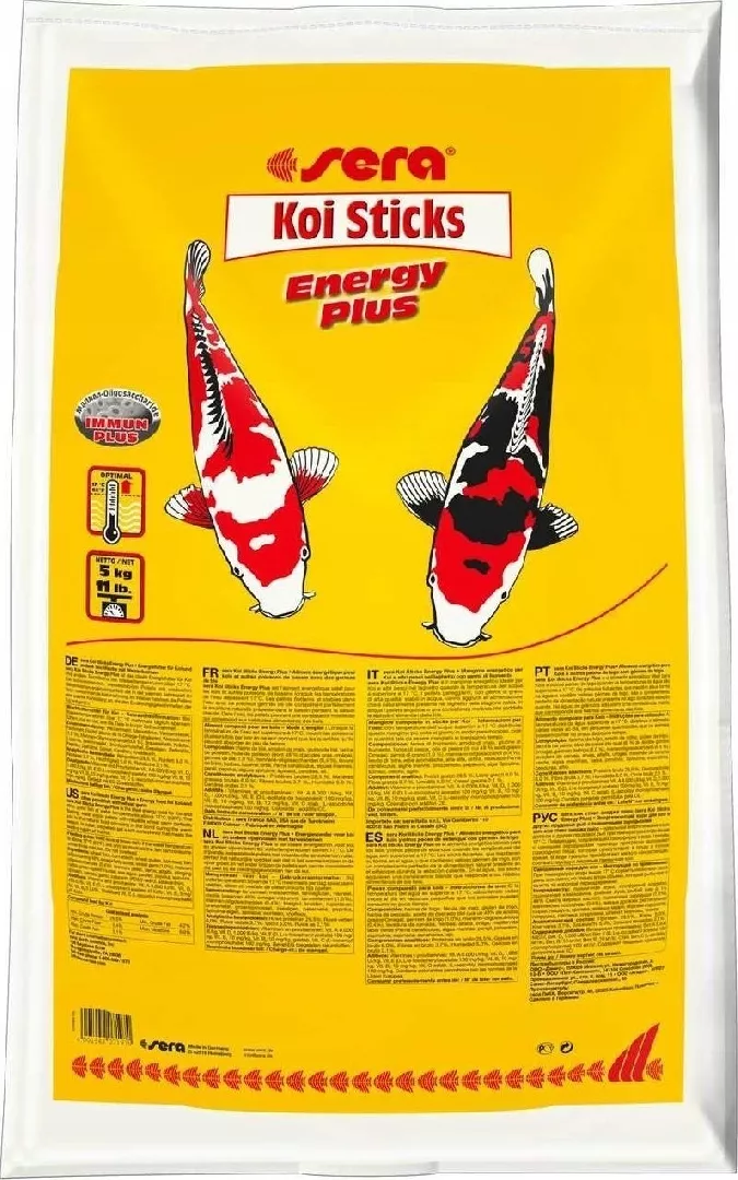Sera Koi sticks energy plus 5