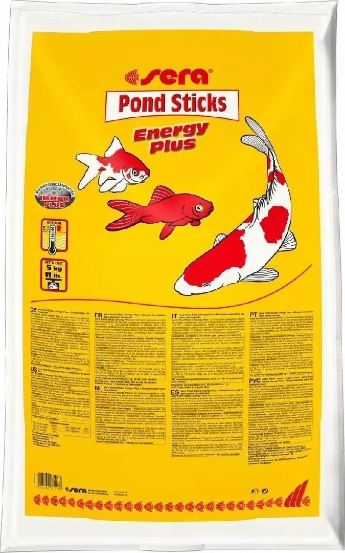 Sera Pond sticks energy plus 5
