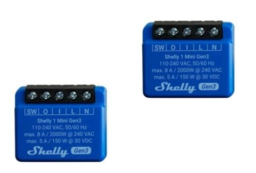 Shelly 1 Mini Gen3 WiFi/Bluetooth 073943